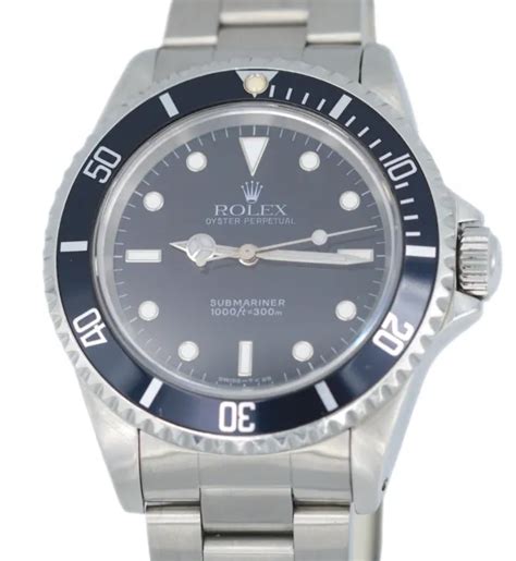 rolex 16233 submariner bracciali acciaio inox